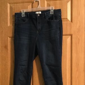 Brand new dark wash Nicole Miler jeans, size 12